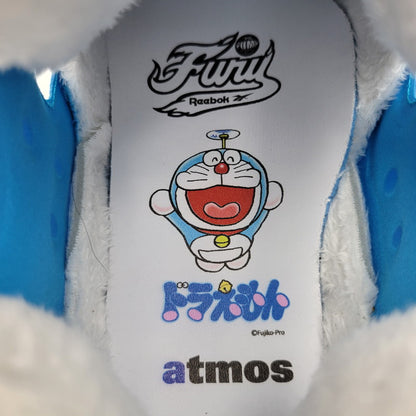 【中古品】【メンズ】 Reebok リーボック × ATMOS アトモス × DORAEMON ドラえもん INSTAPUMP FURY OG DRA GV7288 インスタ ポンプ フューリー OG DRA スニーカー シューズ 靴 162-250811-as-15-izu サイズ：28.5cm カラー：WHITE/WHITE/WHITE 万代Net店
