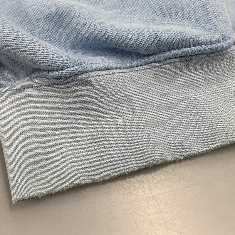 【現状渡し品】【メンズ】 NIKE ナイキ 00S SWOOSH LOGO SWEATSHIRT 00年代 スウッシュロゴスウェットシャツ トップス 長袖 146-250816-ma-09-izu サイズ：XXL カラー：LIGHT BLUE 万代Net店