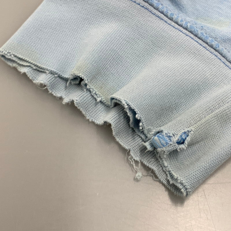 【現状渡し品】【メンズ】 NIKE ナイキ 00S SWOOSH LOGO SWEATSHIRT 00年代 スウッシュロゴスウェットシャツ トップス 長袖 146-250816-ma-09-izu サイズ：XXL カラー：LIGHT BLUE 万代Net店