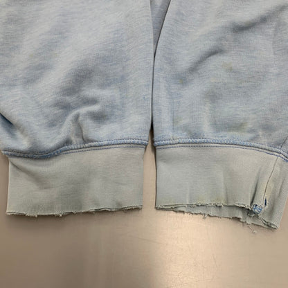 【現状渡し品】【メンズ】 NIKE ナイキ 00S SWOOSH LOGO SWEATSHIRT 00年代 スウッシュロゴスウェットシャツ トップス 長袖 146-250816-ma-09-izu サイズ：XXL カラー：LIGHT BLUE 万代Net店