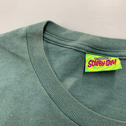 【現状渡し品】【メンズ】 CARTOON NETWORK SCOOBY-DOO カートゥーンネットワーク スクービー・ドゥー ARIZONA T-SHIRT アリゾナ Tシャツ トップス 146-250816-ma-05-izu サイズ：M カラー：グリーン 万代Net店
