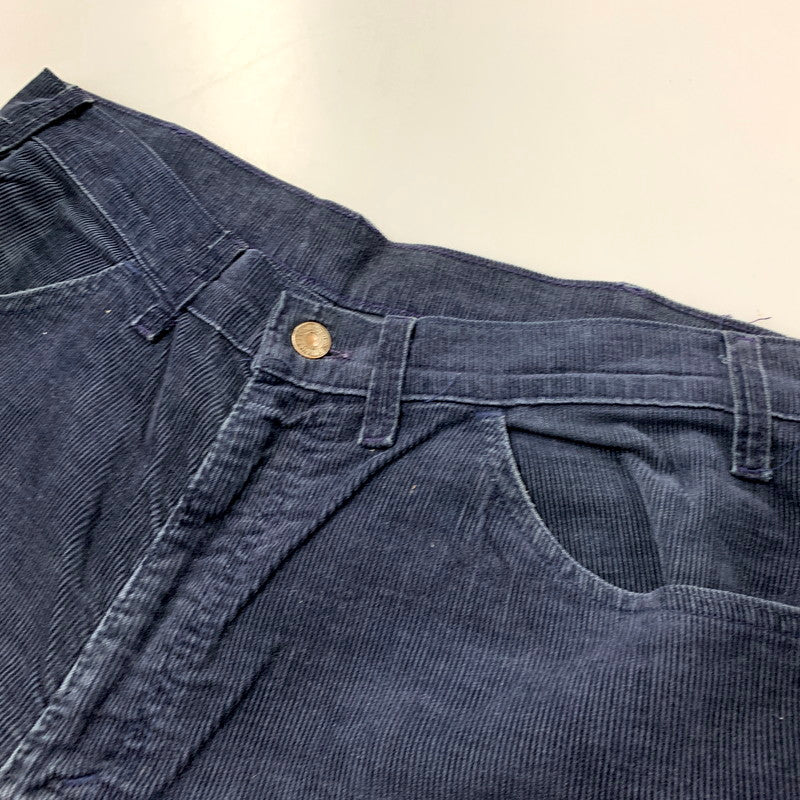 【現状渡し品】【メンズ】 Levi's リーバイス CORDUROY FLARE PANTS コーデュロイ フレア パンツ 216刻印 TALON LIGHTNINGジッパー ボトムス 157-250814-as-18-izu サイズ：36×34 カラー：ネイビー 万代Net店