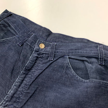 【現状渡し品】【メンズ】 Levi's リーバイス CORDUROY FLARE PANTS コーデュロイ フレア パンツ 216刻印 TALON LIGHTNINGジッパー ボトムス 157-250814-as-18-izu サイズ：36×34 カラー：ネイビー 万代Net店
