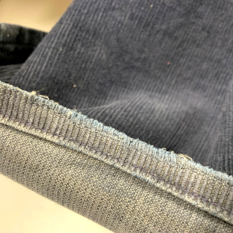 【現状渡し品】【メンズ】 Levi's リーバイス CORDUROY FLARE PANTS コーデュロイ フレア パンツ 216刻印 TALON LIGHTNINGジッパー ボトムス 157-250814-as-18-izu サイズ：36×34 カラー：ネイビー 万代Net店