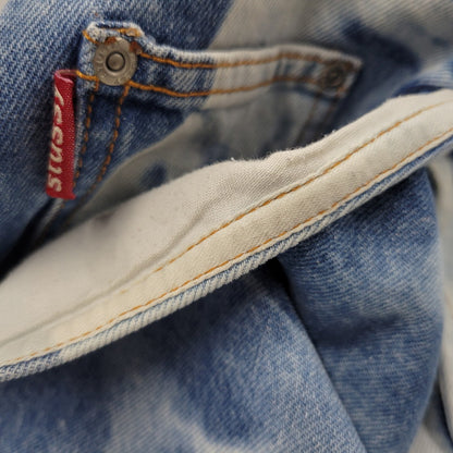 【中古品】【メンズ】 OLD STUSSY オールドステューシー USA製 90S BLEACH DENIM SHORTS 90年代 ブリーチ デニムショーツ ズボン パンツ ボトムス 153-250811-ma-01-izu サイズ：28 カラー：インディゴ 万代Net店