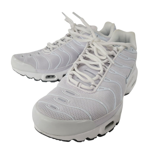 【中古品】【メンズ】 NIKE ナイキ AIR MAX PLUS 604133-139 エアマックス プラス スニーカー シューズ 靴 160-250812-as-03-izu サイズ：26.5cm カラー：WHITE/WHITE-BLACK-COOL GREY 万代Net店