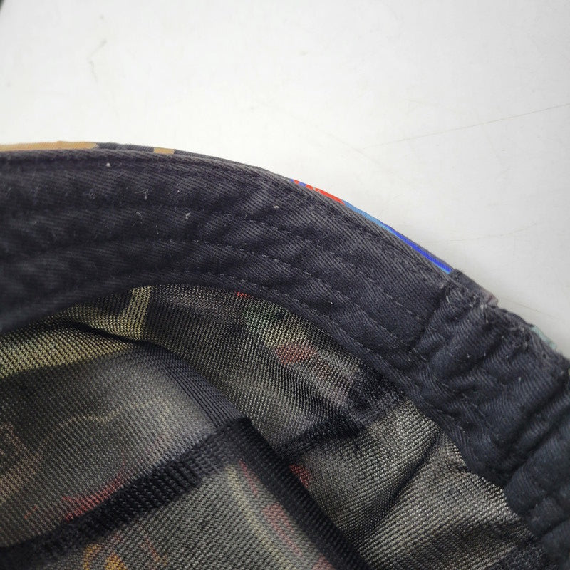 【中古品】【メンズ/レディース】 Supreme シュプリーム GORE-TEX LONG BILL CAMP CAP BLACK STICKERS ゴアテックス キャンプ キャップ 帽子 185-250811-as-03-izu サイズ：M/L カラー：ブラック系 万代Net店