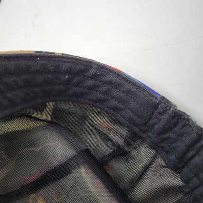 【中古品】【メンズ/レディース】 Supreme シュプリーム GORE-TEX LONG BILL CAMP CAP BLACK STICKERS ゴアテックス キャンプ キャップ 帽子 185-250811-as-03-izu サイズ：M/L カラー：ブラック系 万代Net店