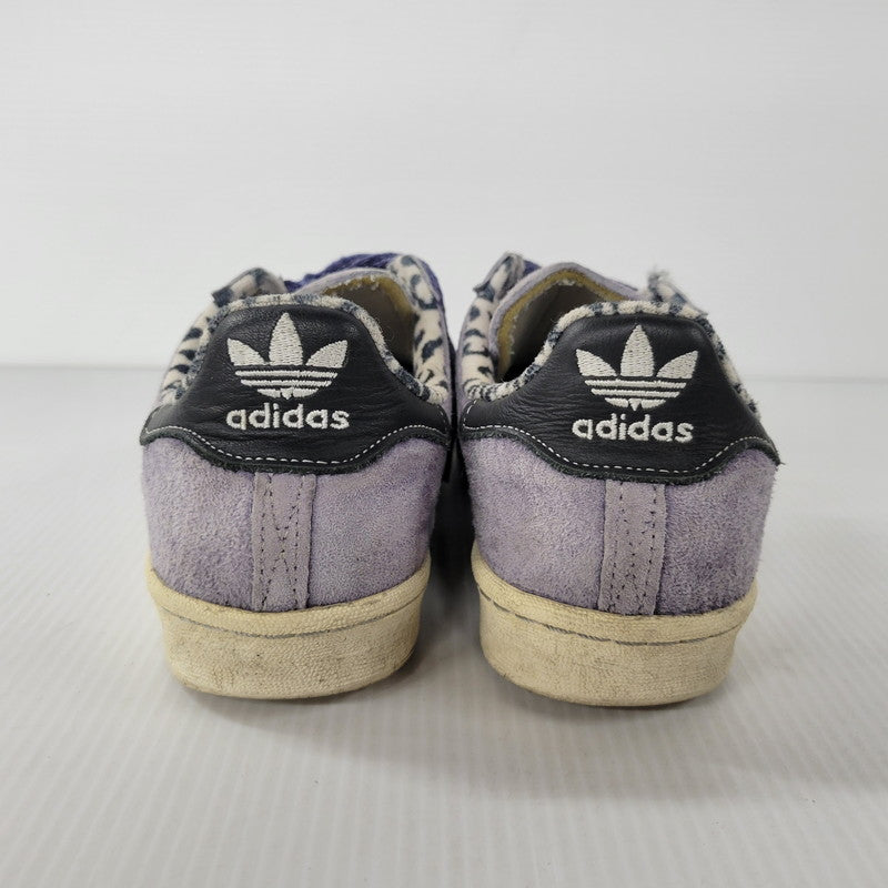 【中古品】【メンズ】 × X-LARGE エクストララージ CAMPUS 80s GW3247 キャンパス 80s スニーカー シューズ 靴 161-250812-as-10-izu サイズ：28cm カラー：ORBIT VIOLET/CORE BLACK/CHALK WHITE 万代Net店