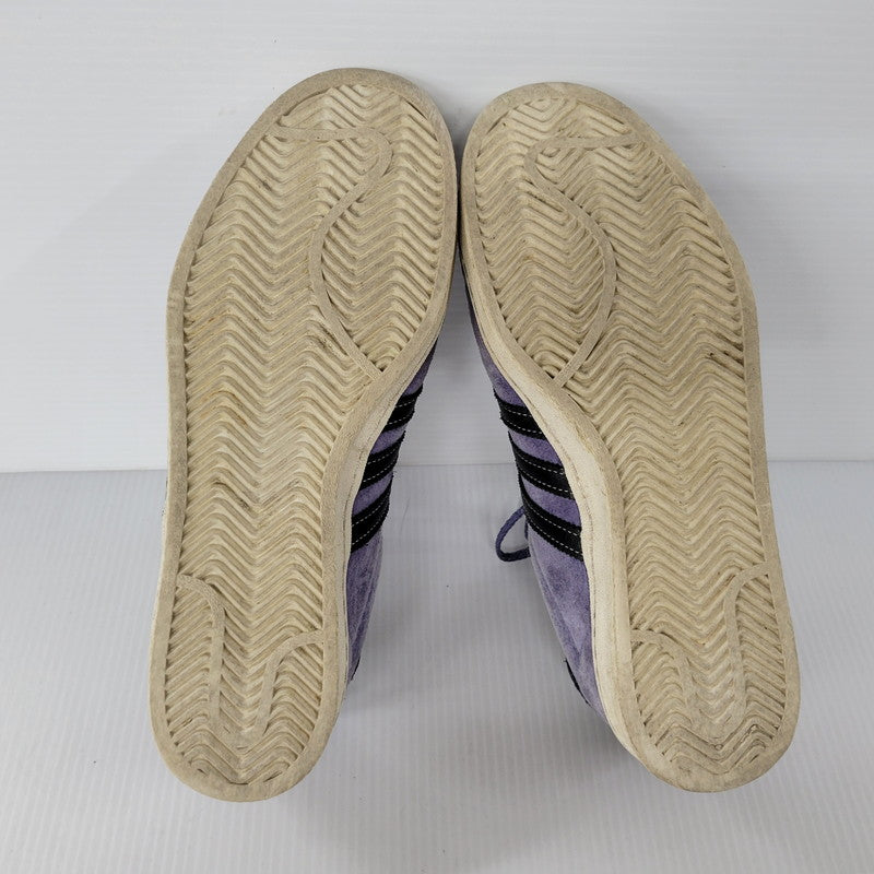 【中古品】【メンズ】 × X-LARGE エクストララージ CAMPUS 80s GW3247 キャンパス 80s スニーカー シューズ 靴 161-250812-as-10-izu サイズ：28cm カラー：ORBIT VIOLET/CORE BLACK/CHALK WHITE 万代Net店