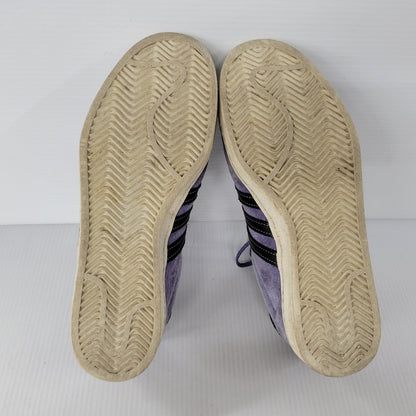 【中古品】【メンズ】 × X-LARGE エクストララージ CAMPUS 80s GW3247 キャンパス 80s スニーカー シューズ 靴 161-250812-as-10-izu サイズ：28cm カラー：ORBIT VIOLET/CORE BLACK/CHALK WHITE 万代Net店