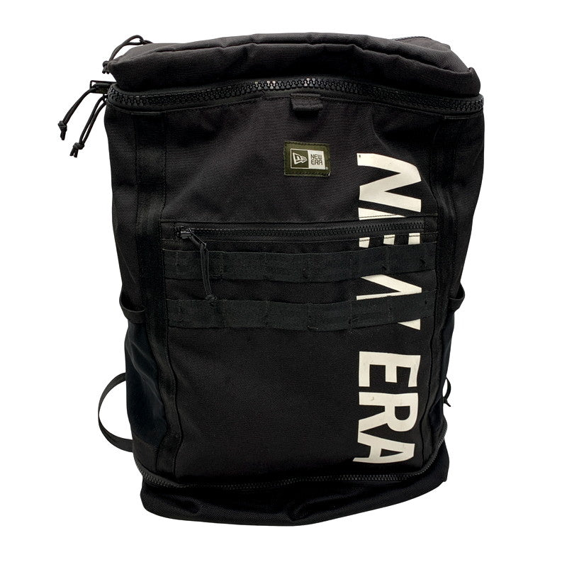 【中古品】【メンズ/レディース】 NEW ERA ニューエラ LOGO BACKPACK カバン ロゴ バックパック リュック 188-250817-rk-16-izu カラー：ブラック 万代Net店