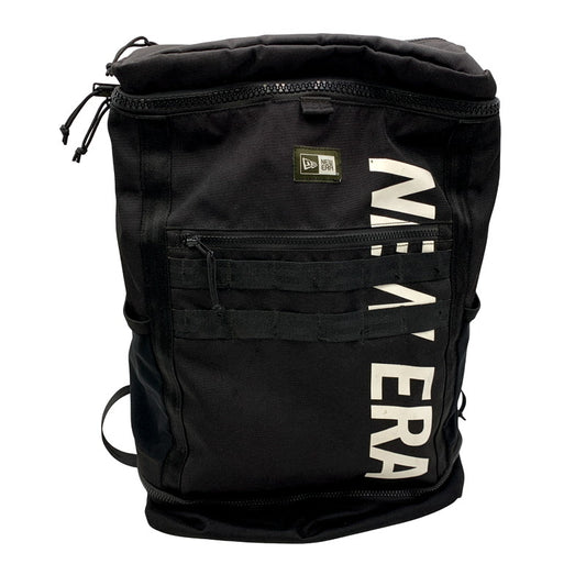 【中古品】【メンズ/レディース】 NEW ERA ニューエラ LOGO BACKPACK カバン ロゴ バックパック リュック 188-250817-rk-16-izu カラー：ブラック 万代Net店