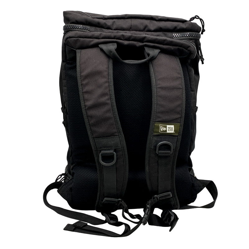 【中古品】【メンズ/レディース】 NEW ERA ニューエラ LOGO BACKPACK カバン ロゴ バックパック リュック 188-250817-rk-16-izu カラー：ブラック 万代Net店