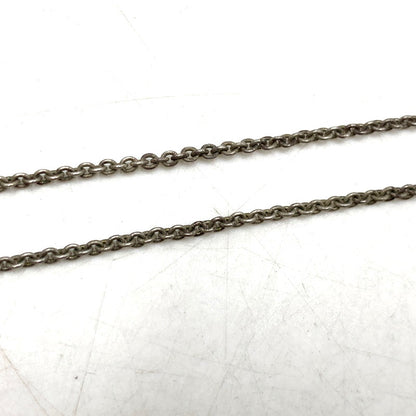 【中古品】【メンズ/レディース】 PAUL SMITH ポールスミス LOGO RING NECKLACE アクセサリー ロゴリング ネックレス アクセサリー 193-250817-rk-06-izu カラー：シルバー 万代Net店