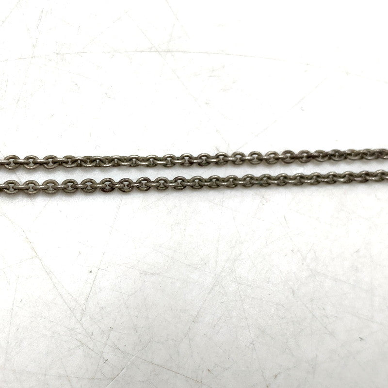 【中古品】【メンズ/レディース】 PAUL SMITH ポールスミス LOGO RING NECKLACE アクセサリー ロゴリング ネックレス アクセサリー 193-250817-rk-06-izu カラー：シルバー 万代Net店