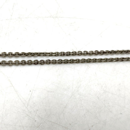 【中古品】【メンズ/レディース】 PAUL SMITH ポールスミス LOGO RING NECKLACE アクセサリー ロゴリング ネックレス アクセサリー 193-250817-rk-06-izu カラー：シルバー 万代Net店