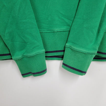 【中古品】【メンズ】 TOMMY JEANS トミージーンズ HOODED SWEATSHIRT フーデッドスウェットシャツ トップス パーカー 長袖 147-250816-ma-37-izu サイズ：S カラー：グリーン 万代Net店