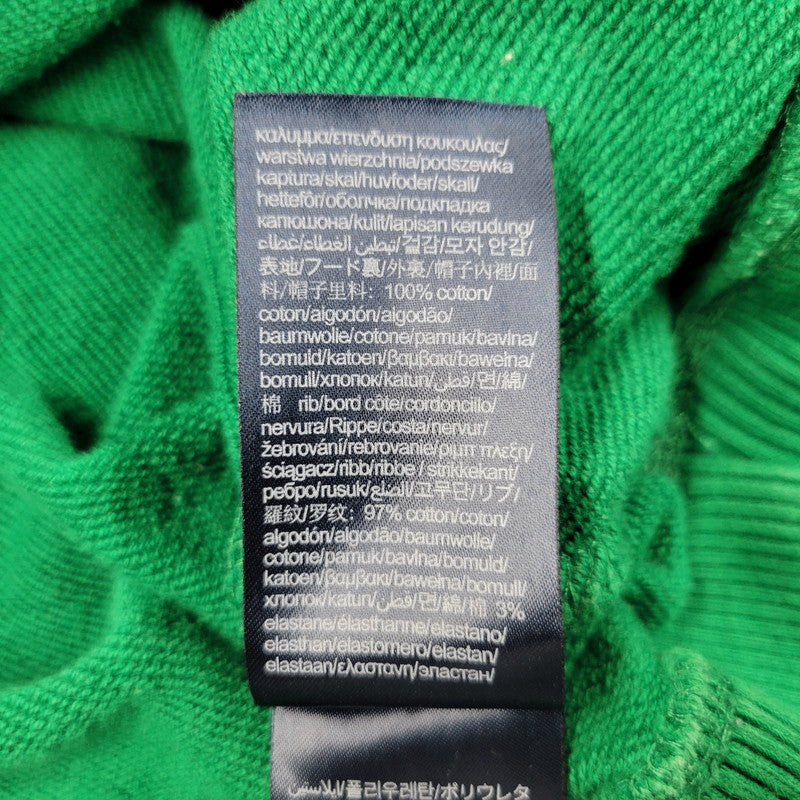 【中古品】【メンズ】 TOMMY JEANS トミージーンズ HOODED SWEATSHIRT フーデッドスウェットシャツ トップス パーカー 長袖 147-250816-ma-37-izu サイズ：S カラー：グリーン 万代Net店