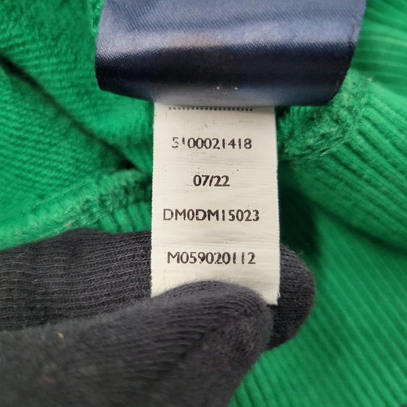 【中古品】【メンズ】 TOMMY JEANS トミージーンズ HOODED SWEATSHIRT フーデッドスウェットシャツ トップス パーカー 長袖 147-250816-ma-37-izu サイズ：S カラー：グリーン 万代Net店