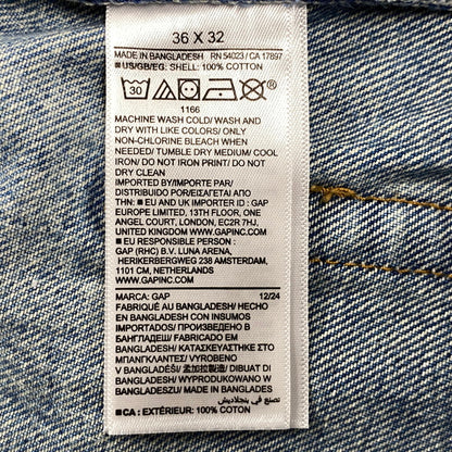 【中古品】【メンズ】 25SS BAGGY FIT LT D DENIM PANTS バギーフィット デニムパンツ ズボン ボトムス 158-250816-ma-17-izu サイズ：36×32 カラー：LIGHT WASH 万代Net店