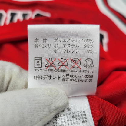 【中古美品】【メンズ】 DESCENTE デサント×SLAM DUNK スラムダンク SDD-2003 10番 桜木花道 UNIFORM ユニフォーム タンクトップ トップス 146-250814-ya-12-izu サイズ：XA カラー：レッド 万代Net店