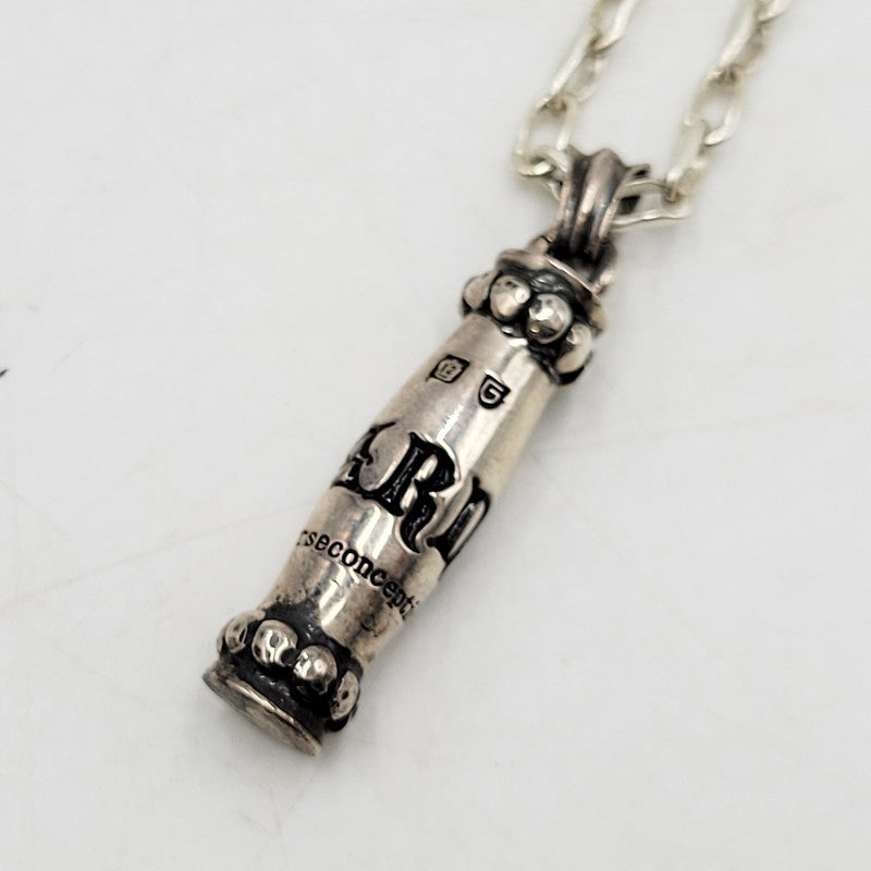 【中古品】【メンズ】 925 PENDANT TOP CHAIN NECKLACE ペンダントトップ チェーンネックレス アクセサリー 小物 192-250812-ma-05-izu カラー：シルバー 万代Net店