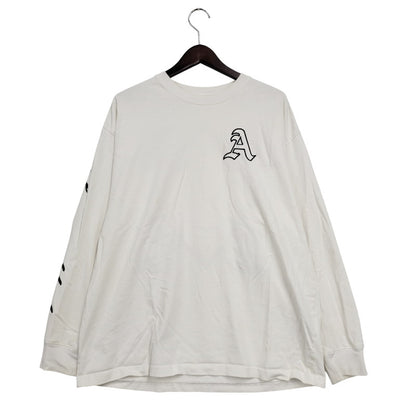 【中古品】【メンズ】 A FEW GOOD KIDS ア・フュー・グッド・キッズ HORSE LOGO LS TEE ロゴ ロング Tシャツ トップス 142-250817-rk-17-izu サイズ：M カラー：ホワイト 万代Net店