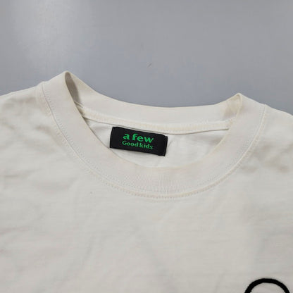 【中古品】【メンズ】 A FEW GOOD KIDS ア・フュー・グッド・キッズ HORSE LOGO LS TEE ロゴ ロング Tシャツ トップス 142-250817-rk-17-izu サイズ：M カラー：ホワイト 万代Net店