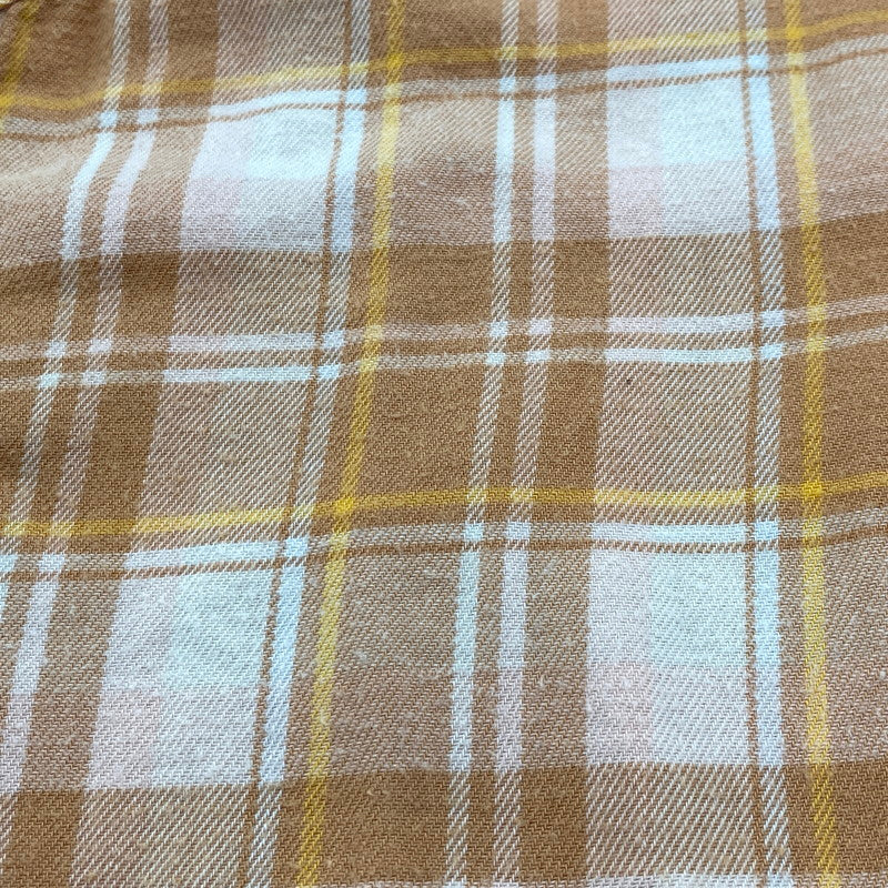 【中古品】【メンズ】 patagonia パタゴニア CHECK LS SHIRT 42410SP22 チェック ロングスリーブ シャツ 長袖 トップス 144-250817-as-11-izu サイズ：M カラー：オレンジ系 万代Net店