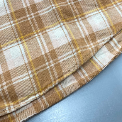 【中古品】【メンズ】 patagonia パタゴニア CHECK LS SHIRT 42410SP22 チェック ロングスリーブ シャツ 長袖 トップス 144-250817-as-11-izu サイズ：M カラー：オレンジ系 万代Net店