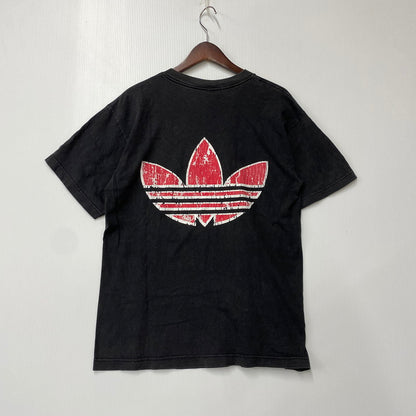 【中古品】【メンズ】 T-SHIRT Tシャツ USA製 両面プリント 半袖 トップス 146-250817-as-01-izu サイズ：M カラー：ブラック 万代Net店