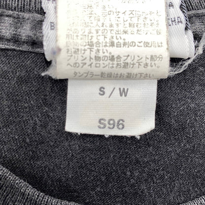 【中古品】【メンズ】 T-SHIRT Tシャツ USA製 両面プリント 半袖 トップス 146-250817-as-01-izu サイズ：M カラー：ブラック 万代Net店