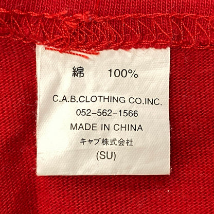 【中古品】【メンズ】 CHP CUSTOM SURFBOARD USA FLAG NO1 T-SHIRT Tシャツ 半袖 トップス 146-250817-as-13-izu サイズ：M カラー：レッド 万代Net店