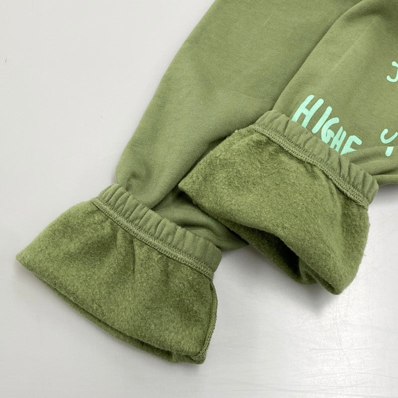 【中古品】【メンズ】 NIKE JORDAN×TRAVIS SCOTT ナイキジョーダン×トラヴィス・スコット 19AW CACTUS JACK HIGHEST SWEATPANT カクタスジャック ハイエスト スウェットパンツ ズボン ボトムス 153-250813-ma-07-izu サイズ：S カラー：GREEN 万代Net店