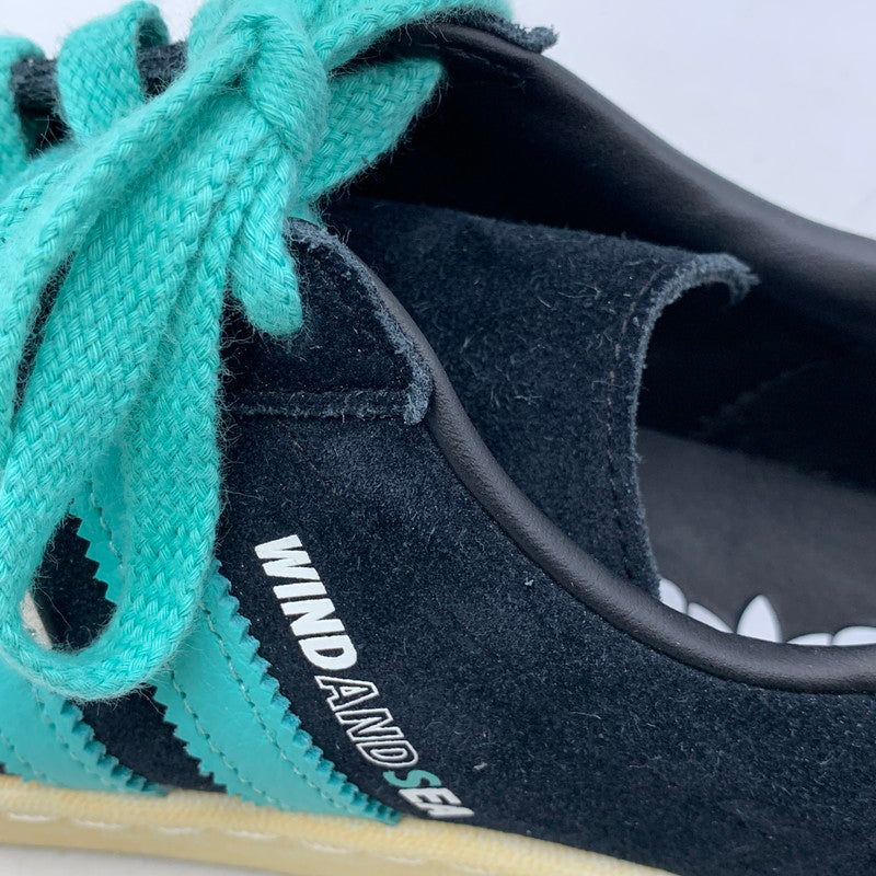 【中古品】【メンズ】 ADIDAS×WIND AND SEA×ATMOS アディダス×ウィンダンシー×アトモス GX3952 ORIGINALS CAMPUS 80 オリジナルス キャンパス 80 靴 スニーカー シューズ 161-250813-ma-08-izu サイズ：26.5cm カラー：BLACK 万代Net店