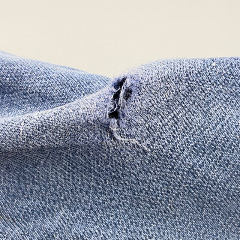 【現状渡し品】【メンズ】 FRENCH VINTAGE フレンチヴィンテージ 50-60S BLUE MOLESKIN WORK JACKET 50-60年代 ブルーモールスキン ワークジャケット アウター 長袖 146-250813-ma-03-izu サイズ：不明 カラー：ブルー 万代Net店