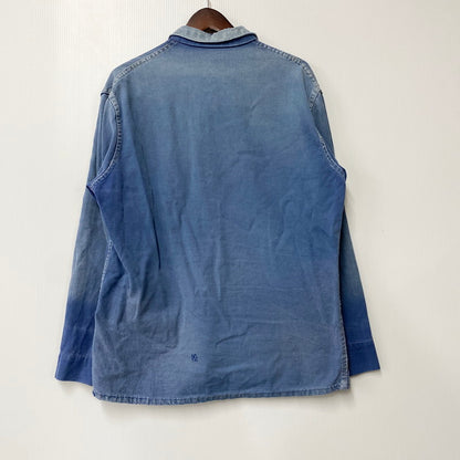 【現状渡し品】【メンズ】 FRENCH VINTAGE フレンチヴィンテージ 50-60S BLUE MOLESKIN WORK JACKET 50-60年代 ブルーモールスキン ワークジャケット アウター 長袖 146-250813-ma-03-izu サイズ：不明 カラー：ブルー 万代Net店