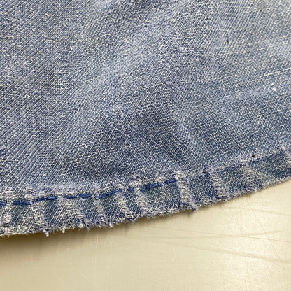 【現状渡し品】【メンズ】 FRENCH VINTAGE フレンチヴィンテージ 50-60S BLUE MOLESKIN WORK JACKET 50-60年代 ブルーモールスキン ワークジャケット アウター 長袖 146-250813-ma-03-izu サイズ：不明 カラー：ブルー 万代Net店