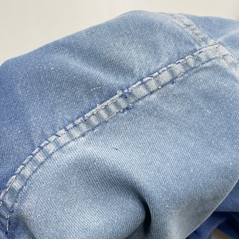 【現状渡し品】【メンズ】 FRENCH VINTAGE フレンチヴィンテージ 50-60S BLUE MOLESKIN WORK JACKET 50-60年代 ブルーモールスキン ワークジャケット アウター 長袖 146-250813-ma-03-izu サイズ：不明 カラー：ブルー 万代Net店