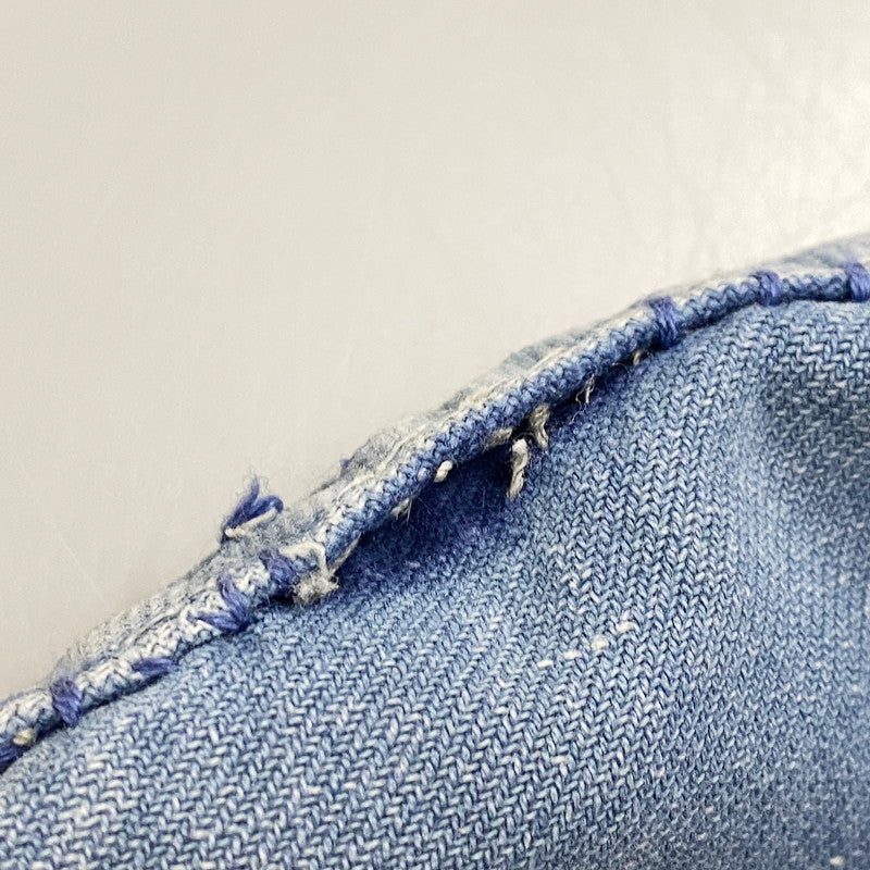 【現状渡し品】【メンズ】 FRENCH VINTAGE フレンチヴィンテージ 50-60S BLUE MOLESKIN WORK JACKET 50-60年代 ブルーモールスキン ワークジャケット アウター 長袖 146-250813-ma-03-izu サイズ：不明 カラー：ブルー 万代Net店