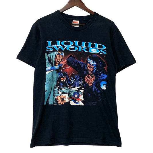 【中古品】【メンズ】 Supreme シュプリーム 18AW LIQUID SWORDS TEE リキッドソードT トップス 半袖 149-250813-ma-01-izu サイズ：S カラー：BLACK 万代Net店