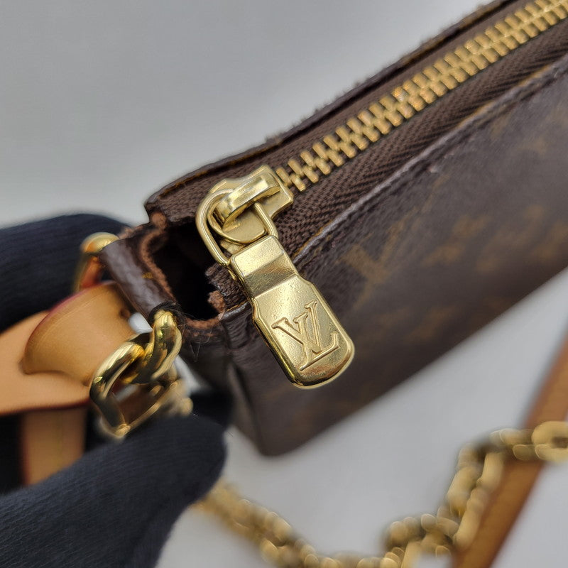 【中古品】【レディース】 LOUIS VUITTON ルイ・ヴィトン M82766 モノグラム ポシェット･アクセソワール バッグ カバン 鞄 179-250814-as-07-izu カラー：ブラウン 万代Net店