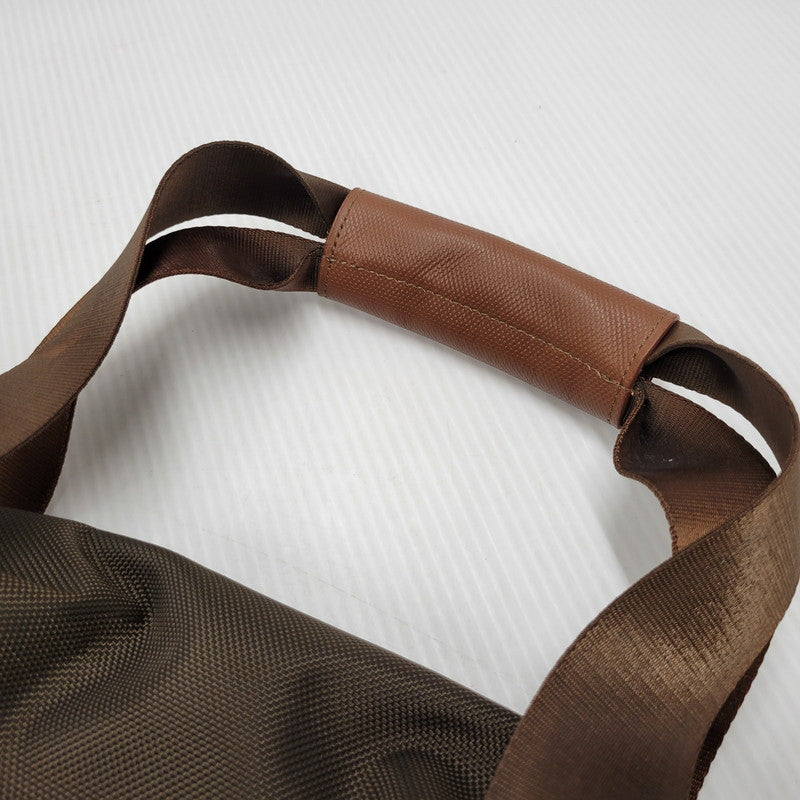 【中古品】【メンズ/レディース】 TUMI トゥミ SMALL SOFT TRAVEL SATCHEL 022149ES2 スモール ソフト トラベル サチェル バッグ カバン 鞄 188-250814-as-09-izu カラー：ブラウン 万代Net店