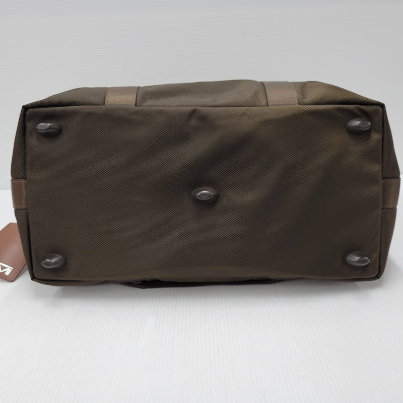 【中古品】【メンズ/レディース】 TUMI トゥミ SMALL SOFT TRAVEL SATCHEL 022149ES2 スモール ソフト トラベル サチェル バッグ カバン 鞄 188-250814-as-09-izu カラー：ブラウン 万代Net店