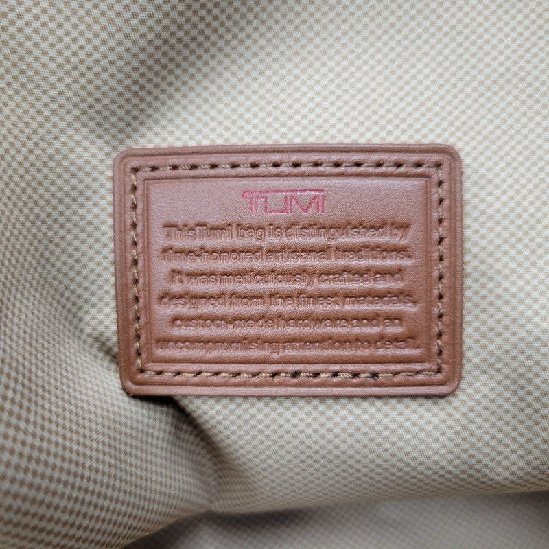 【中古品】【メンズ/レディース】 TUMI トゥミ SMALL SOFT TRAVEL SATCHEL 022149ES2 スモール ソフト トラベル サチェル バッグ カバン 鞄 188-250814-as-09-izu カラー：ブラウン 万代Net店