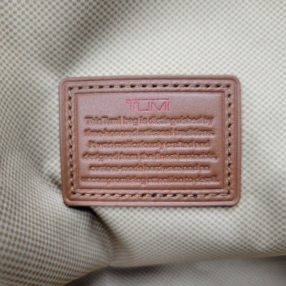 【中古品】【メンズ/レディース】 TUMI トゥミ SMALL SOFT TRAVEL SATCHEL 022149ES2 スモール ソフト トラベル サチェル バッグ カバン 鞄 188-250814-as-09-izu カラー：ブラウン 万代Net店