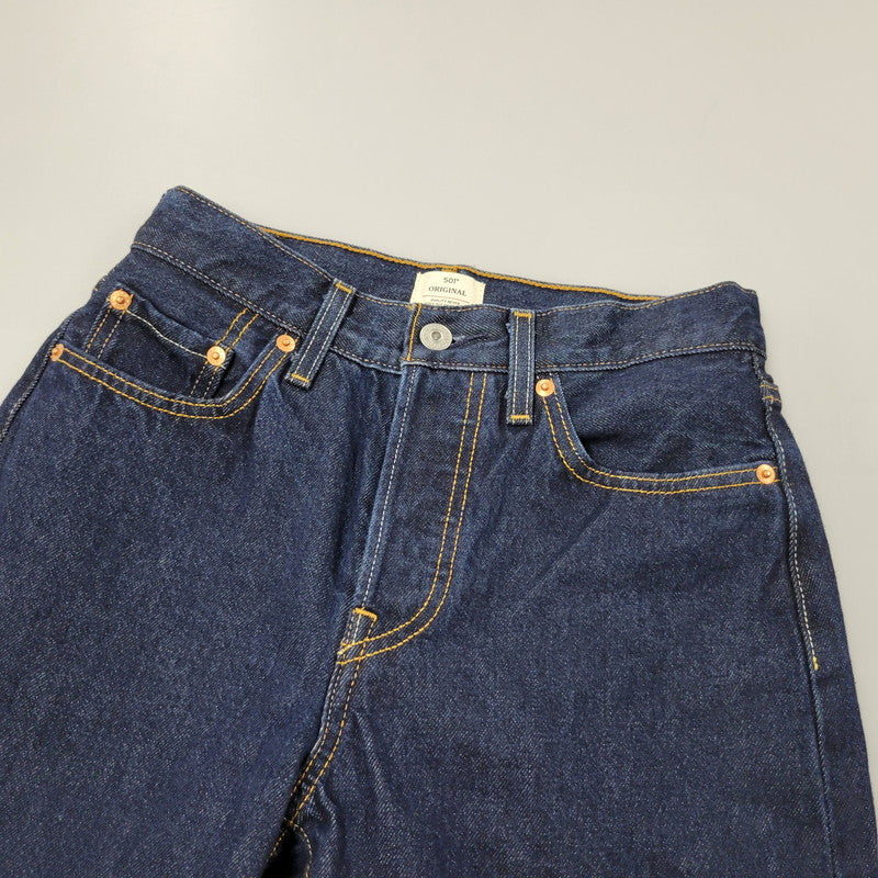 【中古品】【レディース】 Levi's リーバイス 501 DENIM PANTS 12501-0558 デニムパンツ ジーンズ ボトムス 171-250817-as-25-izu サイズ：25×30 カラー：インディゴ 万代Net店