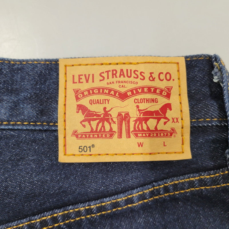 【中古品】【レディース】 Levi's リーバイス 501 DENIM PANTS 12501-0558 デニムパンツ ジーンズ ボトムス 171-250817-as-25-izu サイズ：25×30 カラー：インディゴ 万代Net店