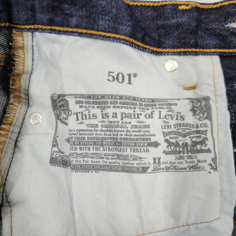 【中古品】【レディース】 Levi's リーバイス 501 DENIM PANTS 12501-0558 デニムパンツ ジーンズ ボトムス 171-250817-as-25-izu サイズ：25×30 カラー：インディゴ 万代Net店